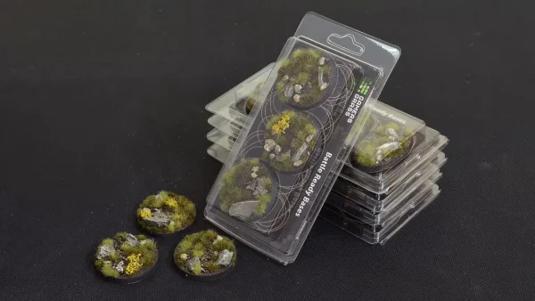 Battle Ready Bases - Highland - Round, 50mm (3)