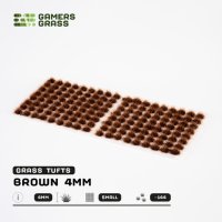Brown 4mm Small Tufts