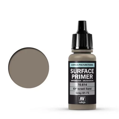 70.614 - Surface Primer - IDF Israeli Sand Grey 61-73, 17ml