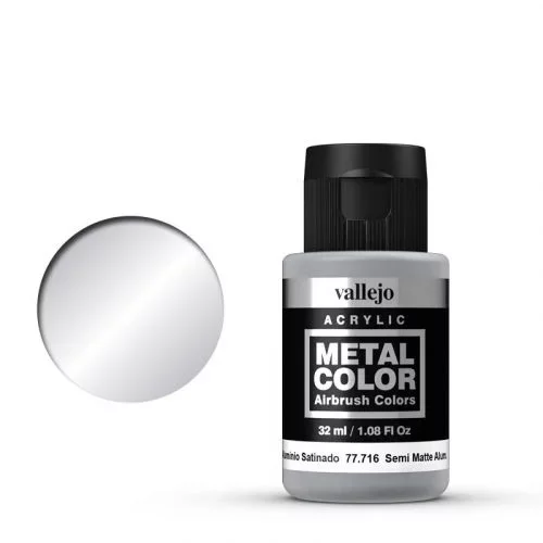 77.716 - Metal Color - Semi Matte Aluminium, 32ml