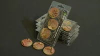 Battle Ready Bases - Badlands - Round, 50mm (3)
