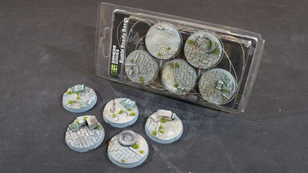 Battle Ready Bases - Urban Warfare - Round, 40mm (5)