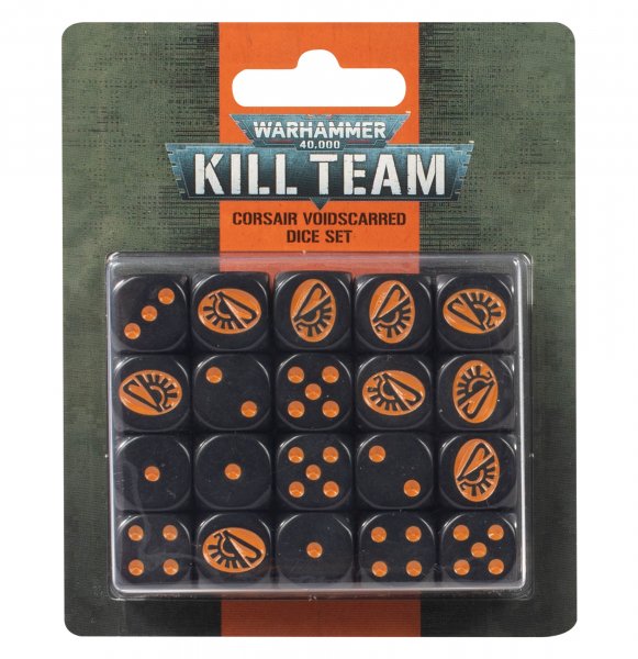 102-95 - Corsair Voidscarred Dice Set