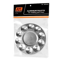 AK613 - Aluminium Palette (10 Wells)