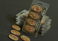 Badlands - Oval 60mm Battle Ready Bases