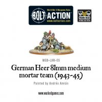 German Heer 81mm Medium Mortar Team