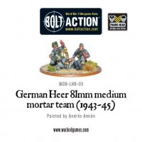 German Heer 81mm Medium Mortar Team