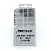 T01001 - Drill Bit Set, 0.3-1.6mm