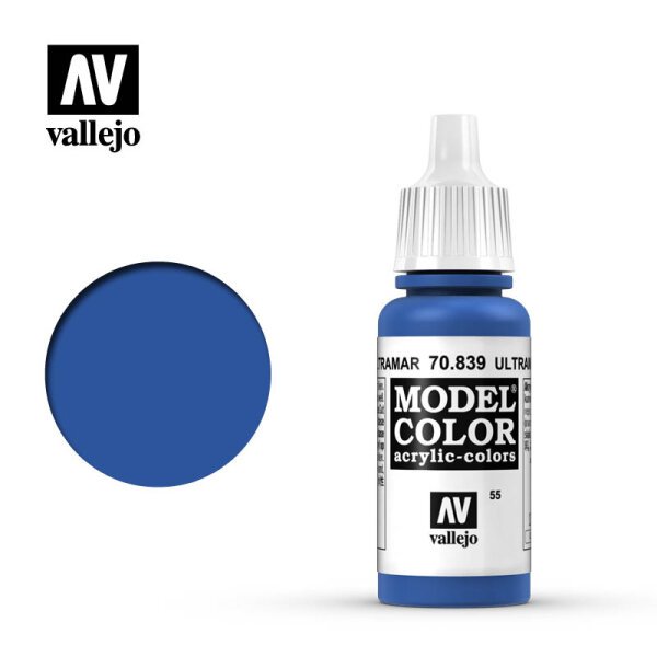 70.839 - Model Color - Ultramarine Blue, 17ml