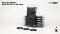 Spaceship Corridor - Battle Ready Round Bases, 50mm