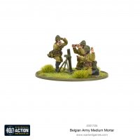 Belgian Army Medium Mortar Team