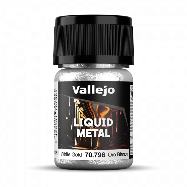 70.796 - Liquid Metal - White Gold, 35ml