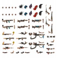 300-74 - Escher - Weapons & Upgrades Set