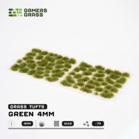 Green 4mm Tufts