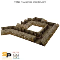 World War Europe (28mm) - Trench System (N460B)