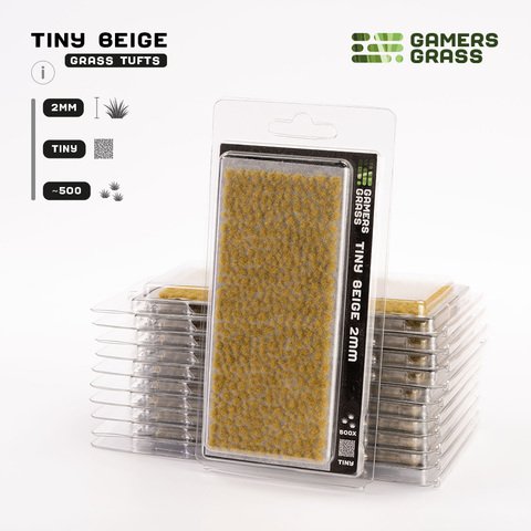 Tiny Beige 2mm Tufts