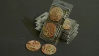 Battle Ready Bases - Badlands - Round, 60mm (2)