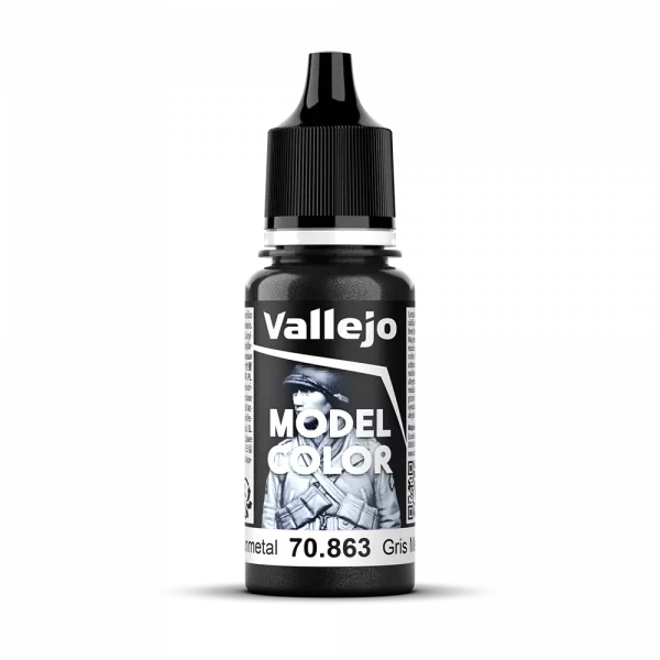 70.863 - Model Color - Gunmetal, 18ml (198)