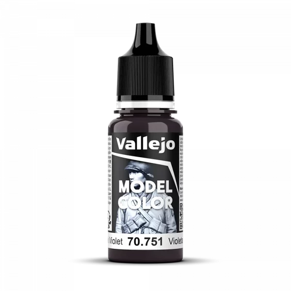70.751 - Model Color - Black Violet, 18ml (54)