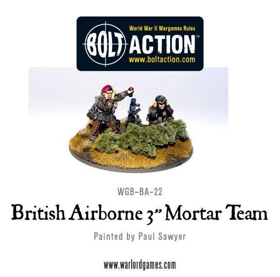 British Airborne 3 Mortar