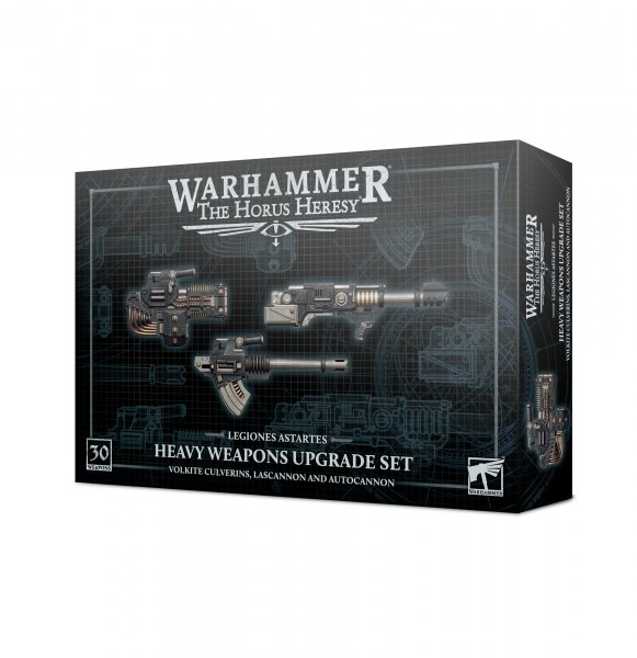 31-13 - Heavy Weapons Upgrade Set – Volkite Culverins, Lascannon and Autocannon