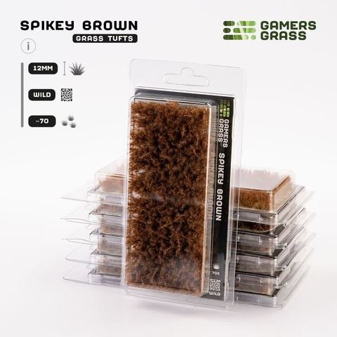 Spikey Brown 12mm Tufts
