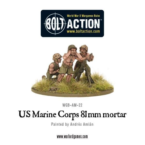 USMC 81mm Mortar Team