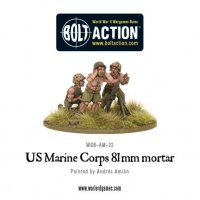 USMC 81mm Mortar Team