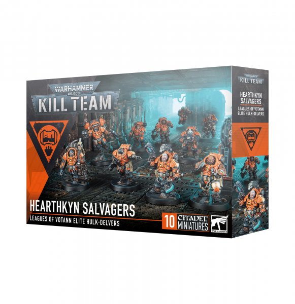 103-33 - Hearthkyn Salvagers, Leagues of Votann Elite Hulk-Delvers