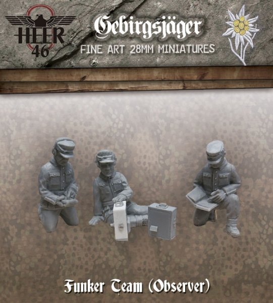 Gebirgsjäger Radio Operator Observer Unit