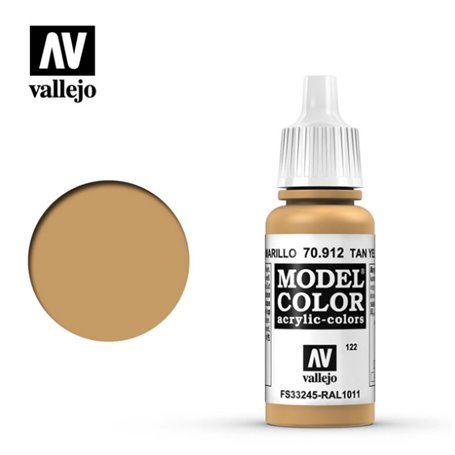 70.912 - Model Color - Tan Yellow, 17ml