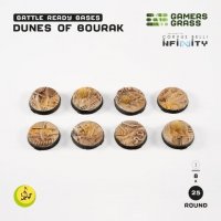 Infinity - Dunes of Bourak - Round 25mm Battle Ready Bases