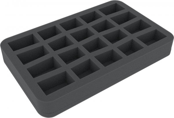 35mm Half-Size Schaumstoffeinlage mit 20 Fächern