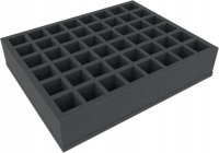 70mm Full-Size-Schaumstoffeinlage mit 48 quadratischen...