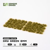 Dry Green 6mm Tufts