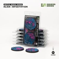 Alien Infestation - Battle Ready Round Bases, 60mm
