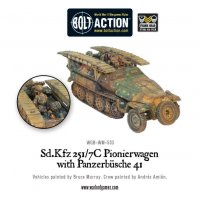Sd.Kfz 251/7C Pionierwagen with Panzerbüsche 41