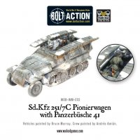 Sd.Kfz 251/7C Pionierwagen with Panzerbüsche 41
