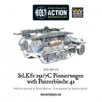 Sd.Kfz 251/7C Pionierwagen with Panzerbüsche 41