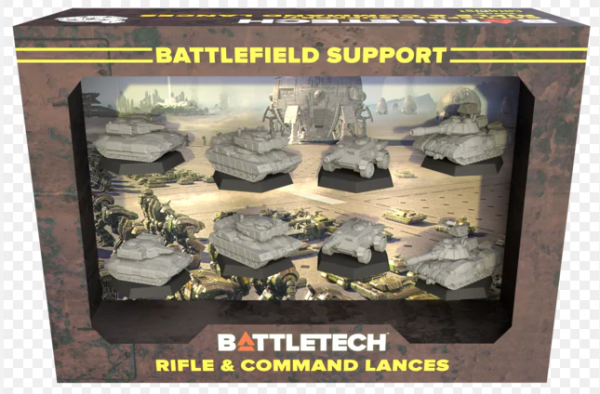 Battlefield Support: Rifle & Command Lances (ENGLISCH)