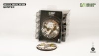 Battle Ready Bases - Winter - Round, 90mm (1)