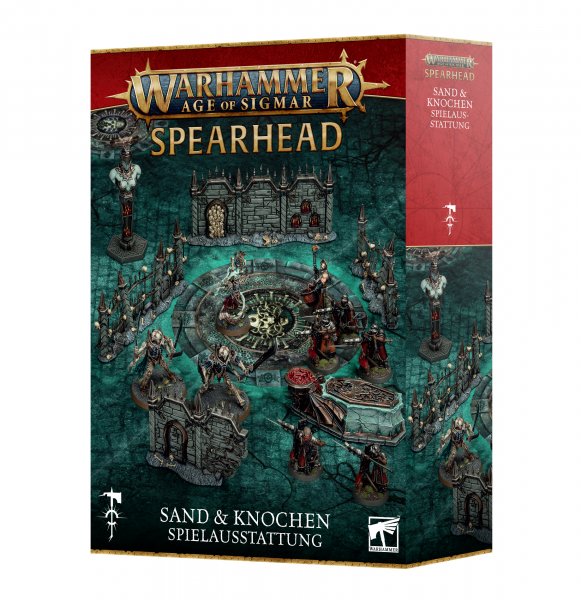 80-57-04 - Spearhead - Sand & Knochen - Spielausstattung (DEUTSCH)