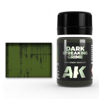 AK024 - Dark Streaking Grime for Green Vehicles, 35ml
