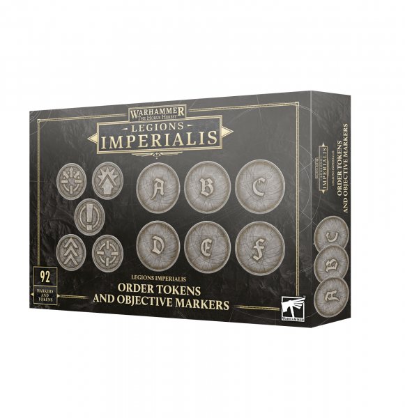 03-85 - Legions Imperialis - Order Tokens and Objective Markers