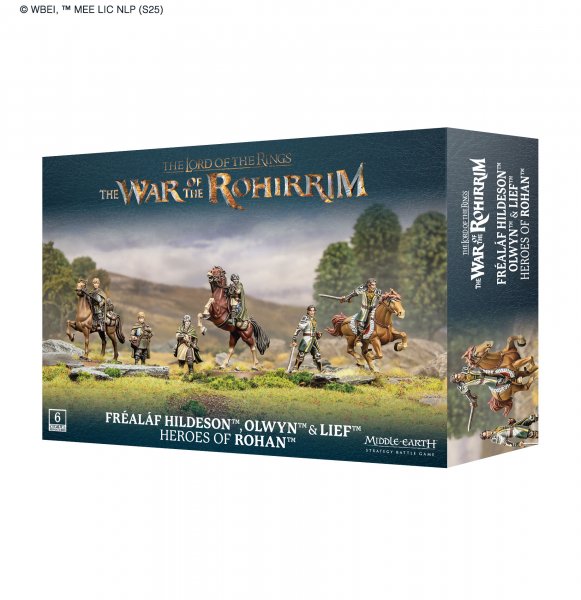 30-99 - Fréaláf Hildeson™, Olwyn™ & Lief™, Heroes of Rohan™