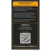 Galaktische Republik - Einheitenkarten-Set (DEUTSCH)