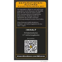 Separatisten-Allianz - Einheitenkarten-Set (DEUTSCH)