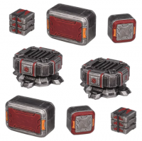 Halo: Flashpoint - Banished Garrison Scenery Set