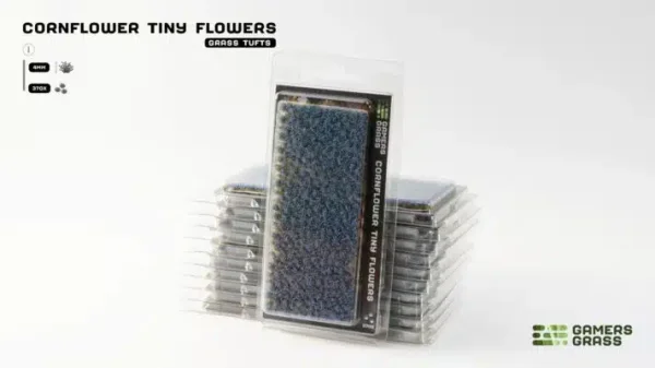 Cornflower Tiny Flowers Tufts