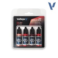 77.254 - Ruby Red Paint Set - True Metallic Metal
